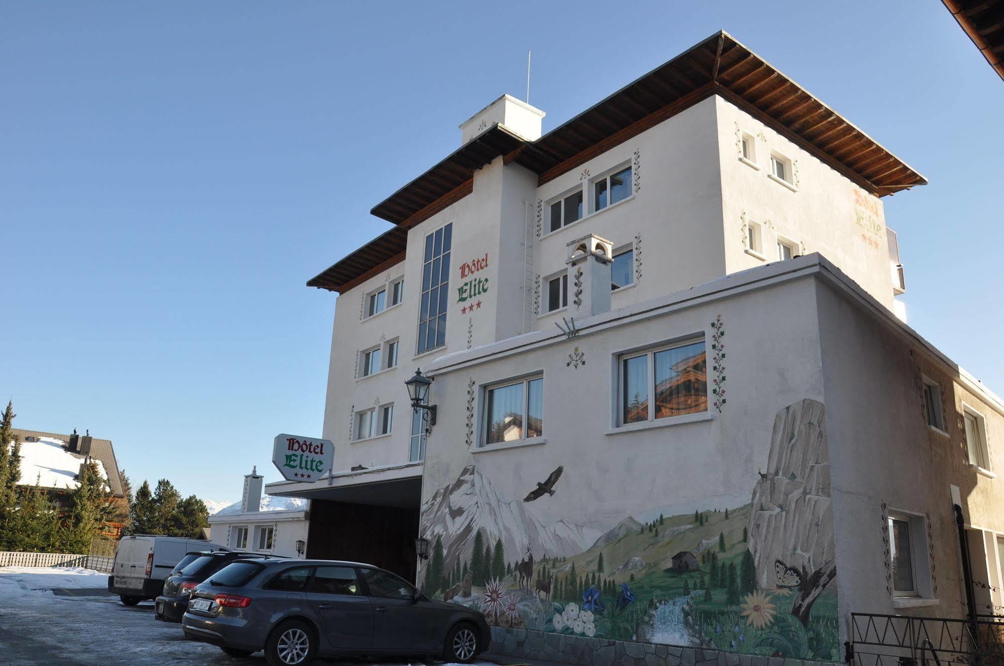 Hotel Elite Crans-Montana Exteriör bild