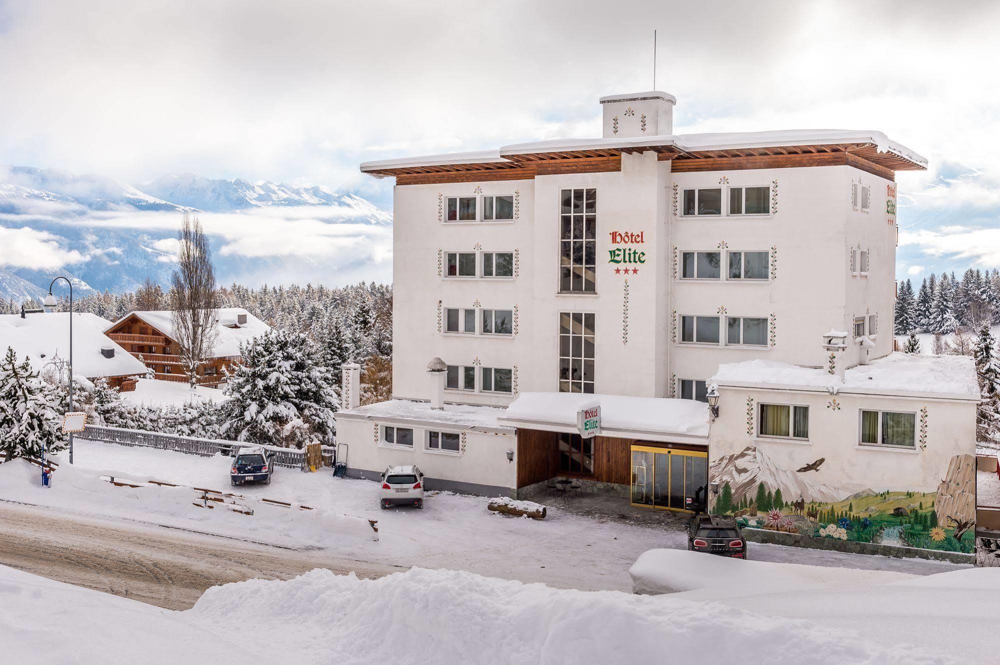 Hotel Elite Crans-Montana Exteriör bild