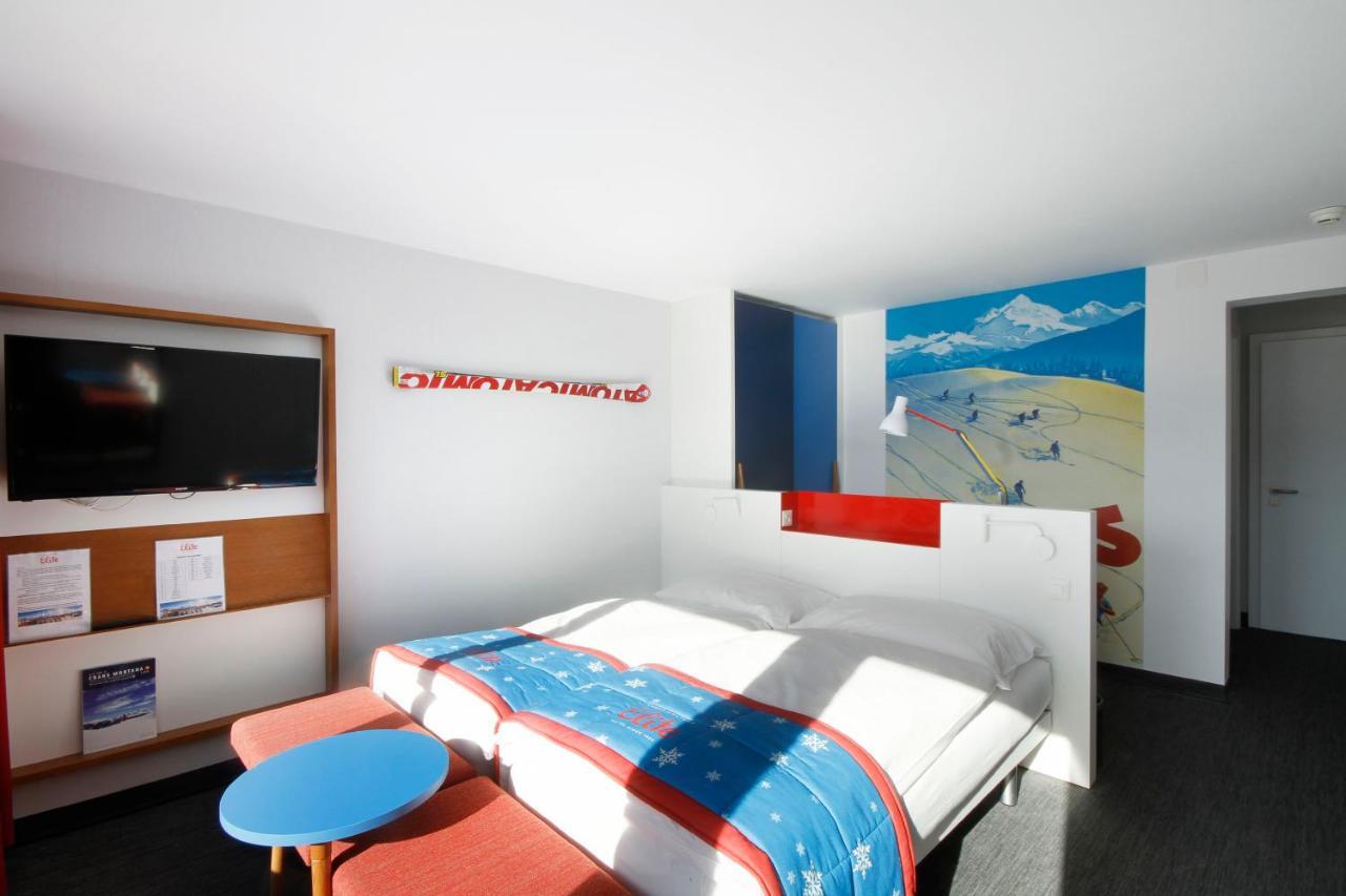 Hotel Elite Crans-Montana Exteriör bild