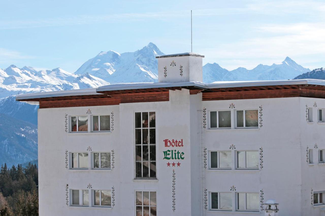 Hotel Elite Crans-Montana Exteriör bild